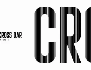 CrossBar Sans font