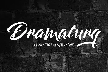 Dramaturg font