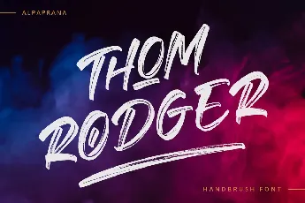 Thom Rodger font