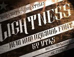 vtks lightness 2 font