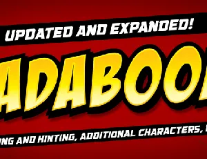 BadaBoom BB font