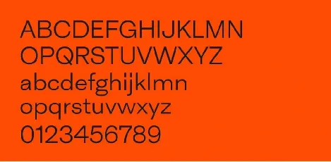 Inklination font