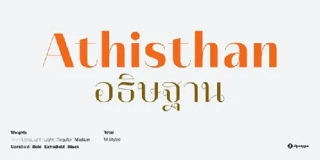 Athisthan font