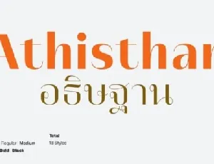 Athisthan font