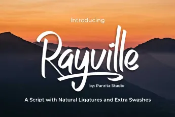 Rayville font