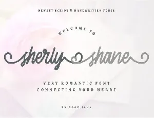 Sherly Shane Script font