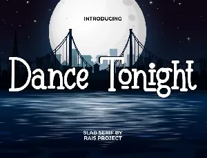 Dance Tonight Demo font