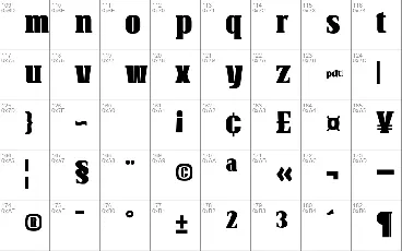 Kevong Gabiontrial font