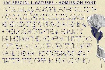 Homission font