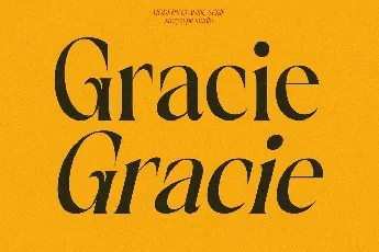 Gracie font