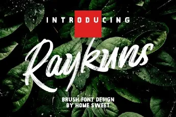 Raykuns font