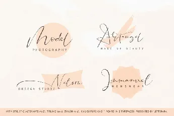 Santeria Calligraphy font