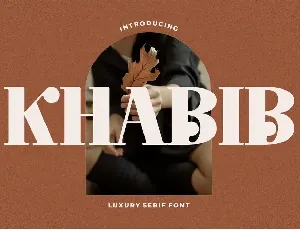 Khabib font