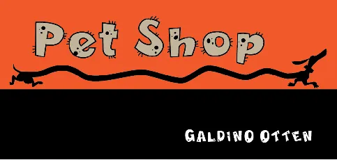 Pet Shop font