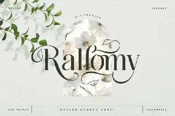 Rallomy font