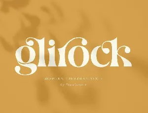 Glirock font