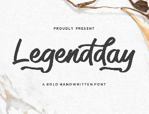 Legendday font