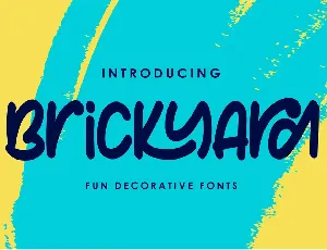 Brickyard font