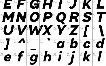 Aikabon font