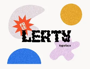 Lerty Stylish Display font