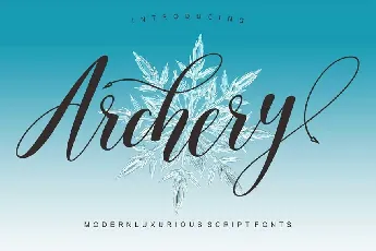 Archery Script font