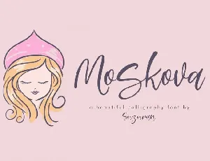 Moskova Script font