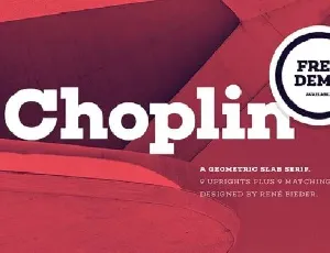 Choplin Family font