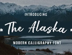 The Alaska font