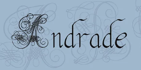 Andrade font