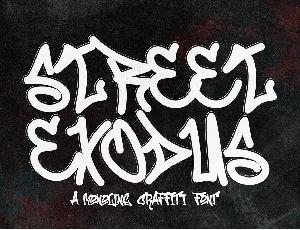 Street Of Exodus font