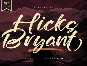 Hicks Bryant font