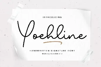 Yoehline font