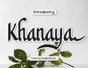 Khanaya font