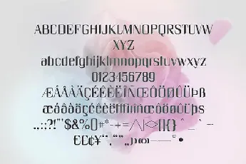 Unique font