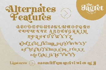 The Jagret font