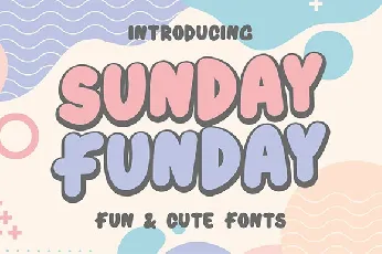 sunday funday font