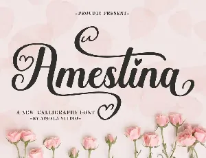 Amestina font