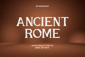 Ancient Rome font