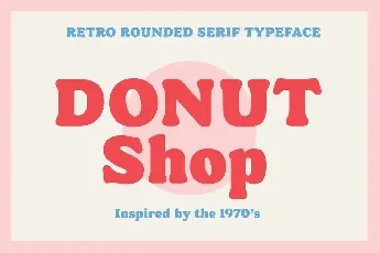 Donut Shop font