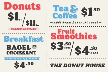 Donut Shop font