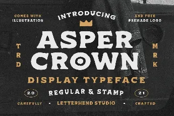 Asper Crown font