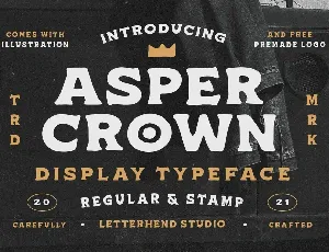 Asper Crown font