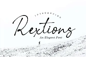 Rextions font