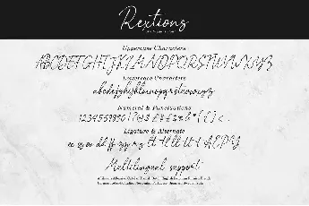 Rextions font