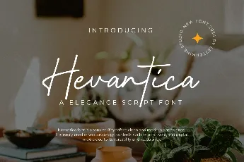 Hevantica font