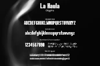 La Haula font