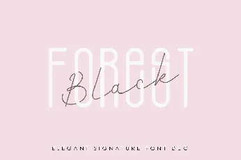 Black Forest Duo font