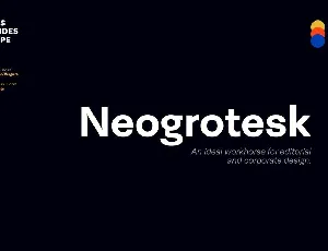 Neogrotesk Family font