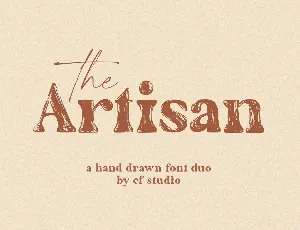 The Artisan Duo font