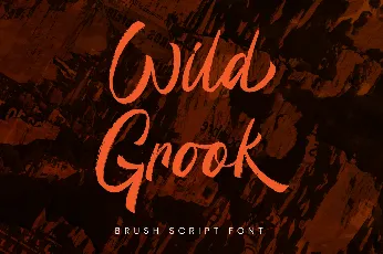 Wild Grook - Personal Use font